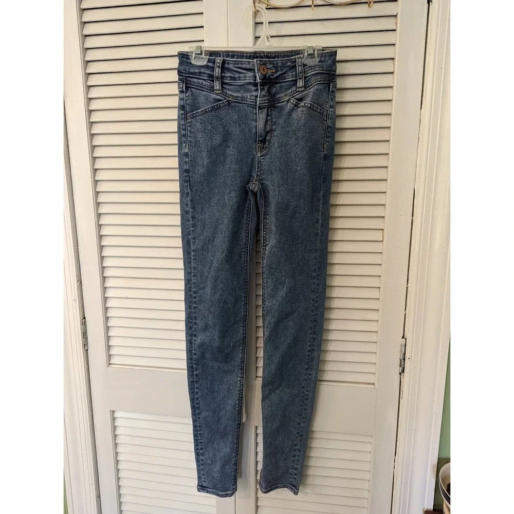 American eagle super high rise jegging jeans - Picture 1 of 4